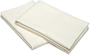 Amazon Brand – Pinzon Signature Cotton Heavyweight Velvet Flannel Pillow Cases - King, Cream