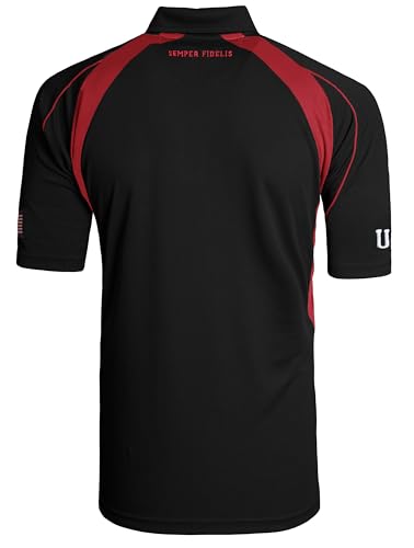 Malham USA Official USMC Polo Shirt for Men - Licensed Marine Corps Apparel, High-Performance2