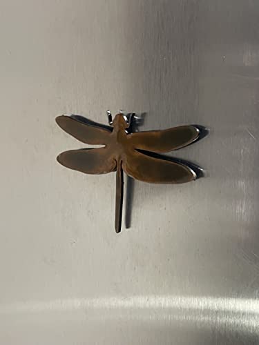 Imán decorativo animal pequeño de metal con pátina miniatura 3