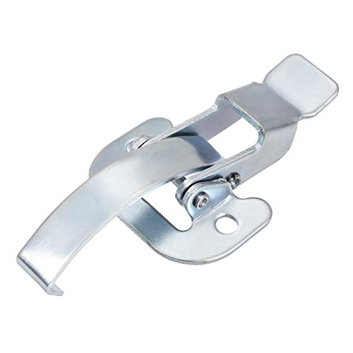 Image of uxcell 3.62-inch Galvanized Draw Toggle Latch with Spring-Steel Hook