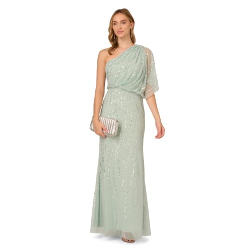 Image of Adrianna Papell Women's Long Beaded Dress
