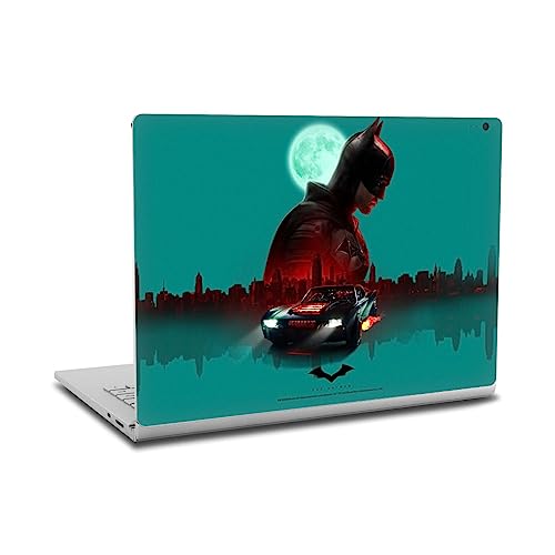 Skin Vinyle Microsoft Surface Book 2 Autocollant Protection The Batman Gotham Case