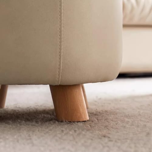 Banc à chaussures d'entrée avec rangement et tabouret bas nordique modèle C - 5