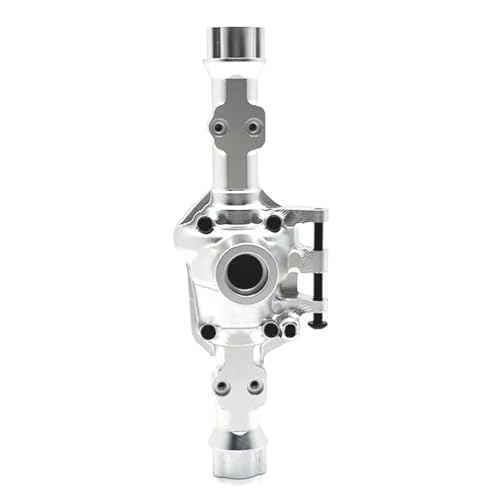 RC�t�����g���A�A�N�X���Z�b�g Compatible with WLtoys 104006 104010 104020 104026 1/10 Rc ���f���N���[���[�J�[�g���b�N�o�M�[�p���^���A�b�v�O���[�h�p�[�c�t�����g���A�A�N�X���V�F��(Silver,R