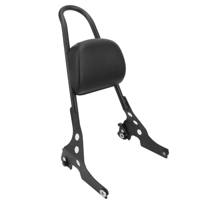 Dossier passager arrière moto amovible avec coussin ergonomique pour Sportster XL 883 1200