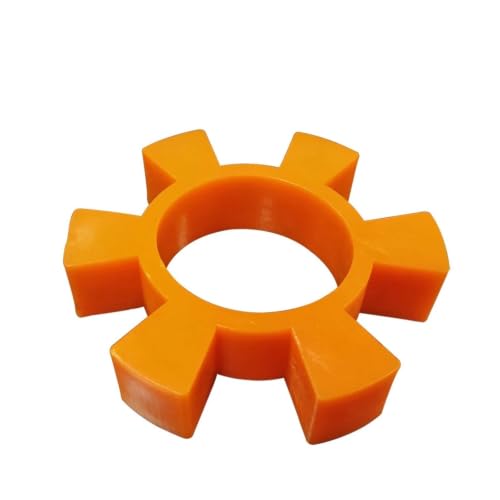 Élément en caoutchouc d'accouplement T130 D049 orange | Lot de 6 pièces