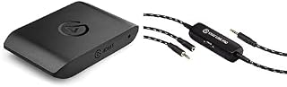 Elgato HD60 X - Stream and record in 1080p60 HDR10 or 4K30 with ultra-low latency on PS5 PS4/Pro Xbox Series X/S Xbox One X/S & Chat Link Pro  Audio Adapter Extra Long Cable