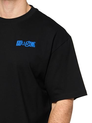 HUGO Men's Retro Logo Short Sleeve T-Shirt3