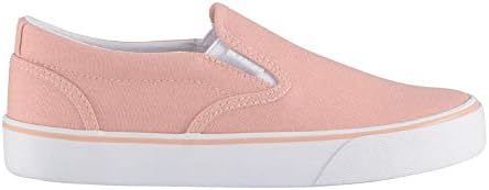 Lugz Women's Clipper 2 Classic Canvas Slip-on Sneaker, Rose/White, 6.5 M US | Image 1