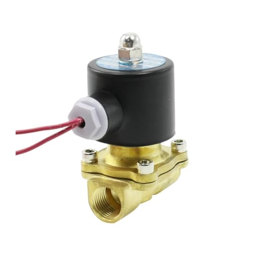 Vanne pneumatique haute performance DN40 en laiton massif 12V
