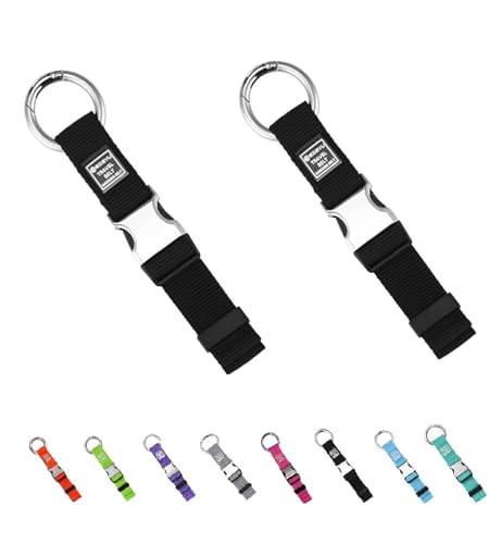 Image of 2PCS Heavy Duty Add a Bag Luggage Straps Jacket Gripper,Carry-on Luggage Belt Baggage Suitcase Straps Belts Travel Accessories (Black+2Pack)