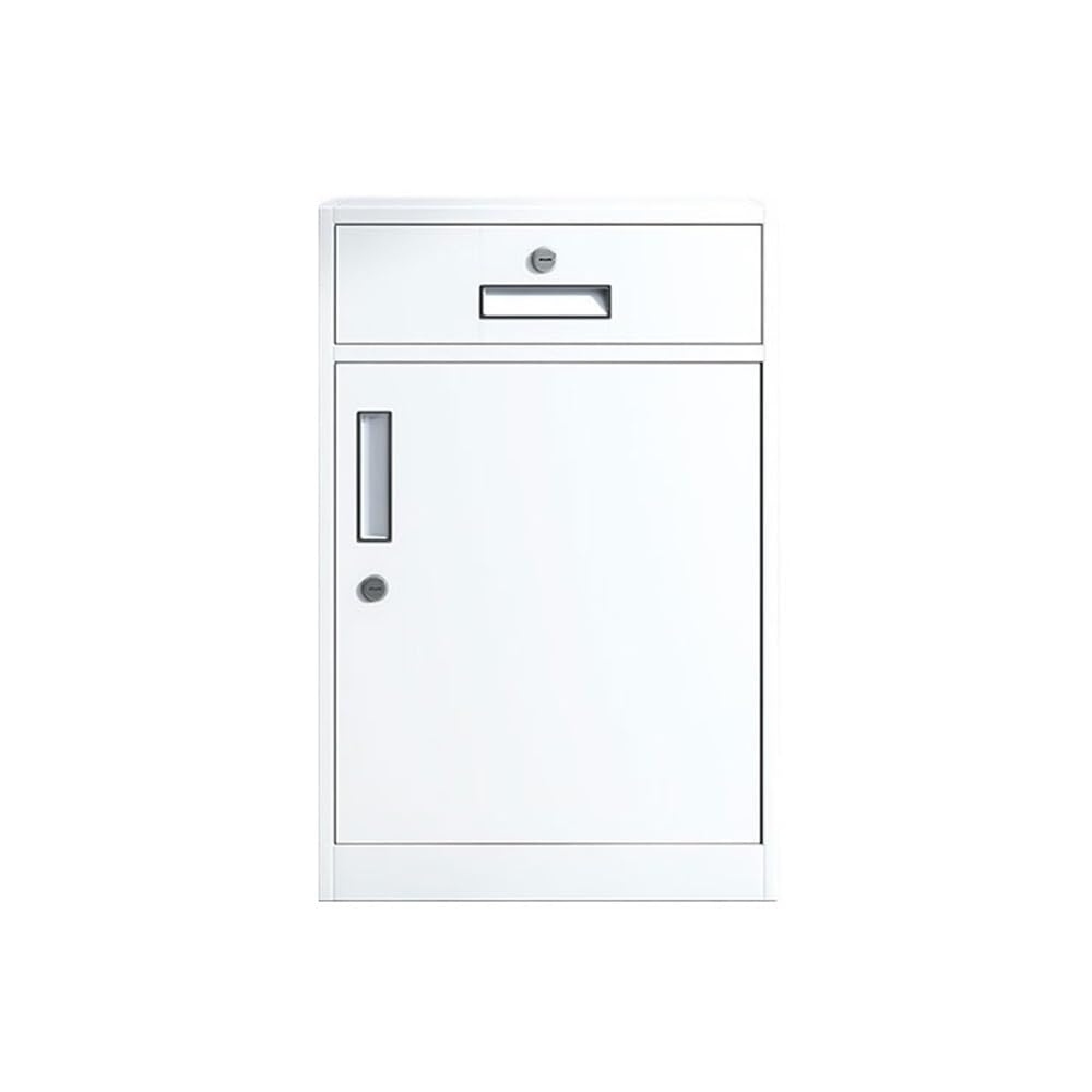 Aioneer File Cabinet Under Desk File Data Organizing Cabinet File Cabinet Office Storage Storage Cabinet Movable Cabinet Filing Cabinet-White