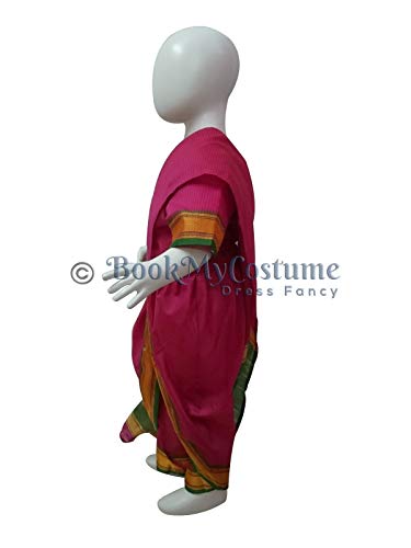 Buy BookMyCostume Maharashtrian Marathi Kasta Sari Lavani Dance
