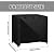 JUUDDENPARTS 4FT Robust Outdoor Log Rack Cover, Waterproof and Windproof Firewood Rack Cover, Suitable for 4-Foot Log Racks and Outdoor Fireplaces