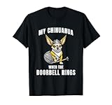 chihuahua a pelo lungo bianco Un design ideale per chi ama i vichinghi ed è proprietario e amante di chihuahua. Ideale per qualsiasi parente come una zia, zio, cugino, sorella o fratello, figlio figlia o un amico che è un genitore chihuahua. Un divertente design a forma di cane per i proprietari di chihuahua.