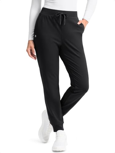 G Gradual Women's Fleece Lined Joggers Winter Warm Pants(Black,2XL) - image 1