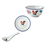 Bol à coq : ce produit n'est pas seulement un bol de rangement, mais aussi un objet de décoration pour votre intérieur. bol à soupe en céramique