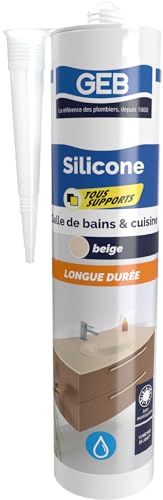 GEB Mastic Silicone Beige 280 ml