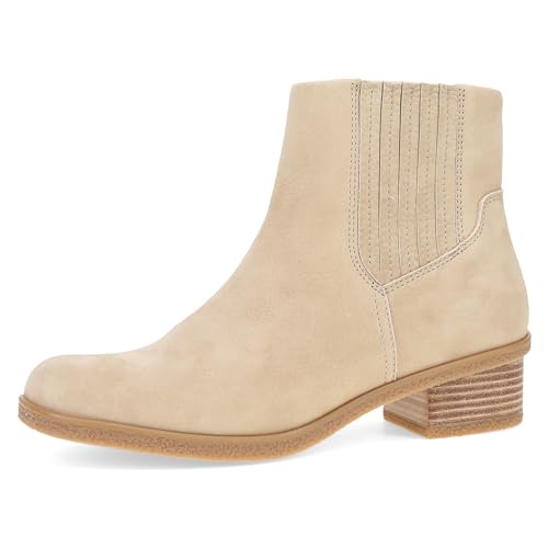 Dansko Daisie Chelsea Boot for Women - Waterproof Leather and Construction with Rubber Outsole and Leather Stacked Heel for Long-Lasting Style in Any Weather
