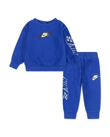 Nike Mixte Bébé B NSW ON THE MOVE CREW SET, GAME ROYAL, 18 Mois EU