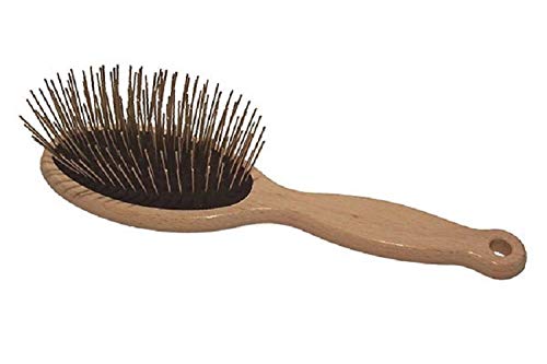 #1 All Systems Large Wood Handle Pin Brush