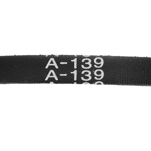 Image of uxcell 2pcs A139 or 4L1410 Classic Wrapped Rubber V-Belt, 139 inch(3530mm) Inside Circumference, A Profile V Belt