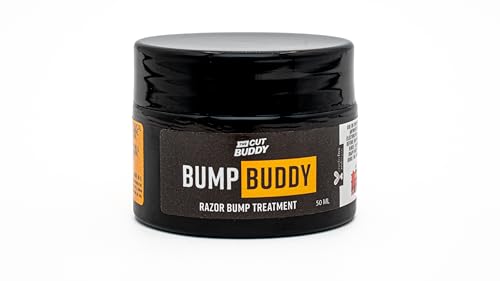 Bump Buddy After Shave Cream, Helps Reduce Razor Bumps & Discomfort Post-Shave for Head, Face, Neck, Underarms, Legs, Bikini Area, 50 ml -  The Cut Buddy