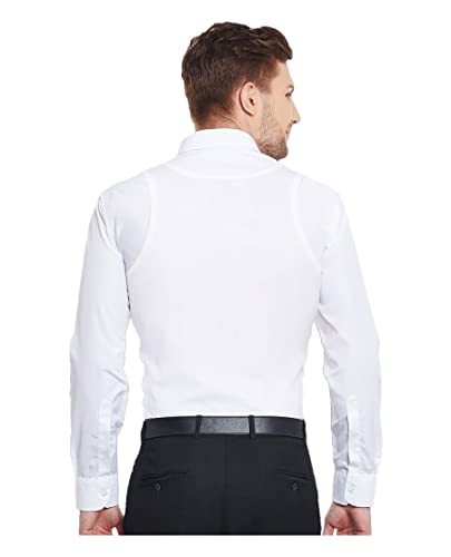 Image of Martin PACEMAKER Formal Shirt Regular Fit with Full Sleeves & Spread Collar(White)