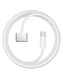 Stouchi USB-C to Magnetic 3 Cable (6.6ft), 140W Fast Charging for MacBook Air (15''/13'' M4 2025, M3 2024, M2 2023, M2 2022), Pro (16'/14' 2024/2023/2021)– White