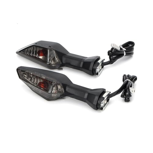Clignotants de moto noirs avant et arrière pour Kawasaki Z900 Z800 et Ninja