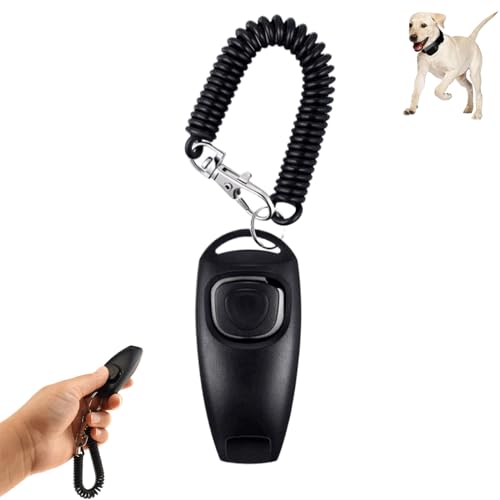 Hundepfeife Rütter Rückruf,2-in-1-Klicker Hund,Hundepfeife Hochfrequenz Lautlos,Clicker Hund,Hundepfeifen-Armband,Pfeife Klicker Hundeklicker Set,Hundepfeife Rückruf,Für Die Katze Hundeausbildung