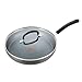 T-fal Ultimate Hard Anodized Nonstick Fry Pan 12 Inch Oven Safe 400F, Lid Safe 350F Cookware, Pots and Pans, Dishwasher Safe Black