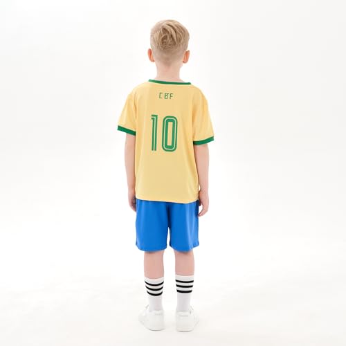 Image of Youth Soccer Jersey Boys Girls- Breathable Lightweight Football Training Shirt for Kids (Infant-Youth Sizes)