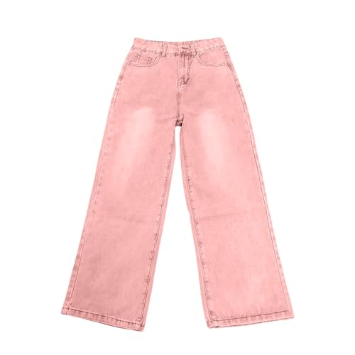 Jeans for Women Cute Baggy Sweatpant Jeans Pull On Denim Straight High Waisted Stretchy Plus Size Fall Outfits 20253
