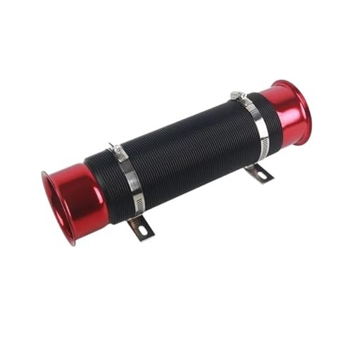 Tuyau d'admission d'air froid voiture turbo rouge conduit reglable alimentation