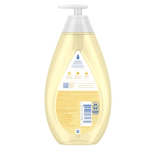 title johnson39s head-to-toe gentle baby body wash amp shampoo tear-free sulfate-free amp hypoallergenic bath wash amp shampoo for baby39s sensitive skin amp hair washes away 999 of germs 271 fl oz
