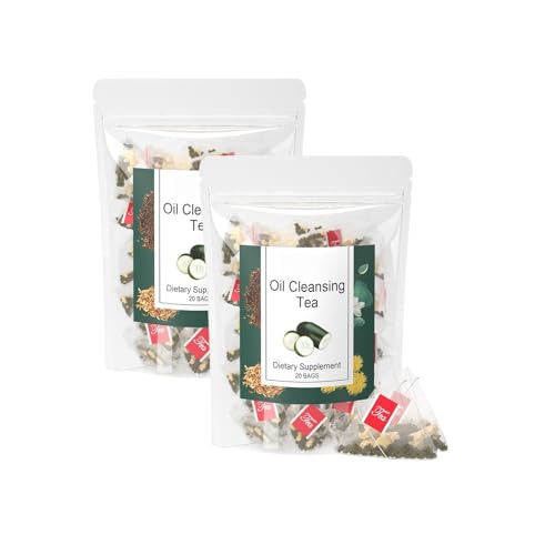 Thé nettoyant pour le corps premium en 2 pièces pour infusion quotidienne