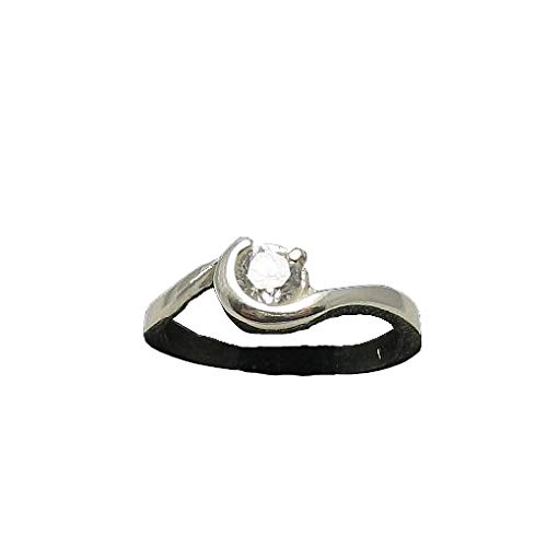 Bague en argent massif 925 et zircone pour sublimer vos tenues de soirée