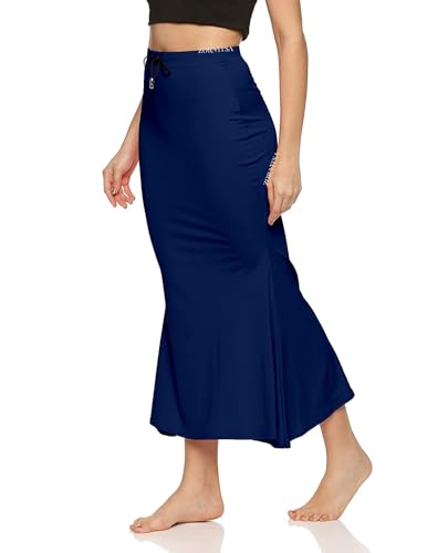 Image of Women's Saree Silhouette I Saree Shapewear Flare Petticoat for Women, Lycra Cotton Blended, Petticoat, Skirts for Women, Shape Wear Dress for Saree