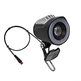 Angle réglable : le phare dispose d'un angle réglable, vous permettant de personnaliser la direction du faisceau lumineux selon vos besoins, assurant une visibilité optimale sur la route.