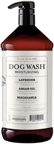 Amazon Com Rosen Apothecary Moisturizing Dog Wash 5 In 1 For Cleansing Conditioning Deodorizing Softening And Detangling 32oz 960 Ml Pet Supplies
