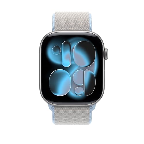 Image of Apple Watch Band - Sport Loop - 46mm - Blue Mist - One Size (Fits Most)
