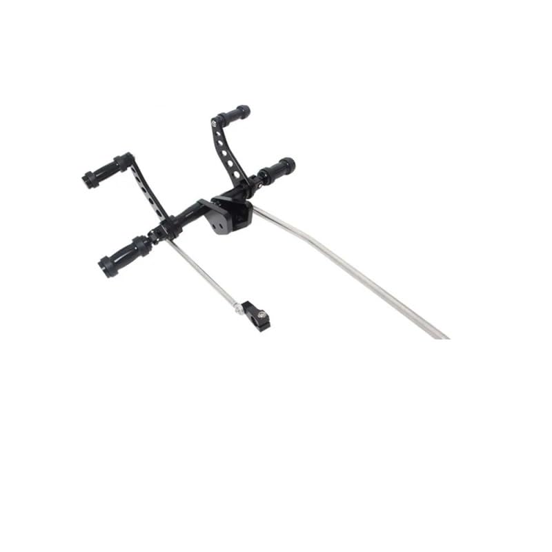 Commandes avancées Dyna Super Glide en acier robuste et leviers de liaison - 3