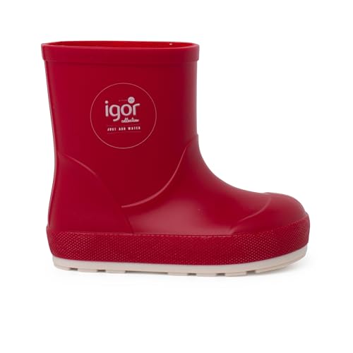 Pisamonas Botas De Agua Yogi Náutico Barefoot Talla 22 Color Rojo
