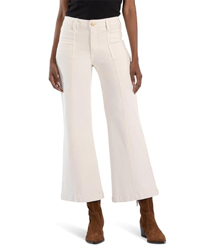 KUT from the Kloth Women's Meg High Rise Leg Double Frt Pockets Wide Hem