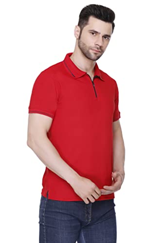 Image of Colors & Blends - Men's Activewear Zipper Polo