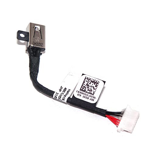 Repuesto enchufe CC Dell Inspiron 7500 soluciona apagones fortuitos con cable M4GJ3 exacto