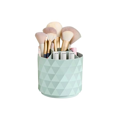 Nwvuop 360° Rotating Makeup Brush Organiser