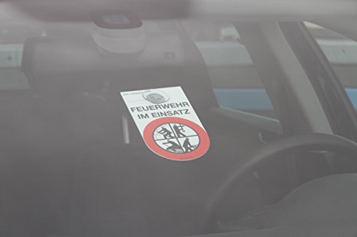 Feuerwehrversand-InnenschildFeuerwehr im Einsatz mit Saugnapf – Ansicht 3