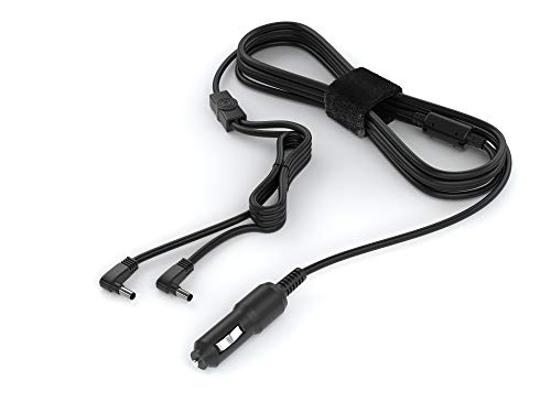 Pwr Extra Long 11 Ft Car Charger For Dual Screen Portable Dvd Player Sylvania Philips Insignia Ematic: Ly-02 Ay4133 Ay4197 #TOP5